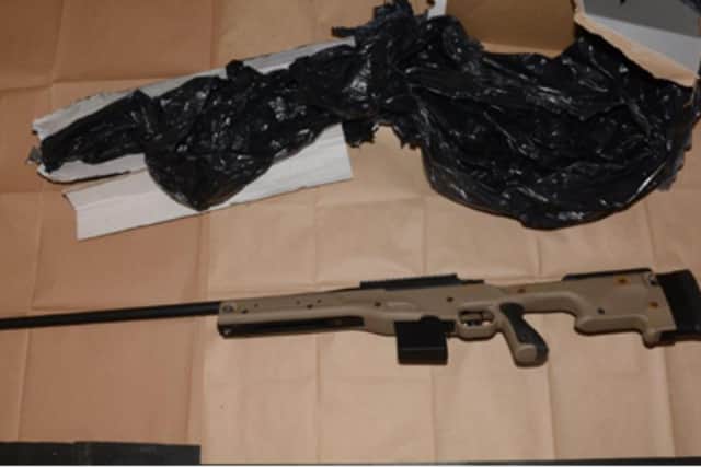 Police seized a Howa bolt-action rifle from Paul Shepherd's home. (Photo: NCA)