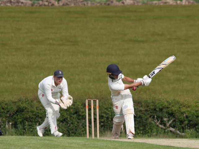 Wold Newton hit out in their loss at home to Wykeham 2nds
PHOTO BY TCF PHOTOGRAPHY
