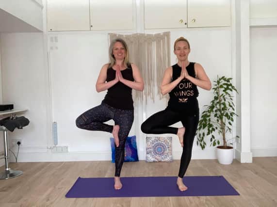 Fran Kitson and Becky Hildreth of BeYoga Studio in Scarborough