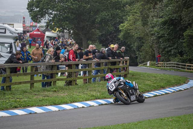Barry Sheene Festival action from 2019
Supplied by Oliver's Mount TwoFourThree Road Racing Association
Photo taken by John Margetts,