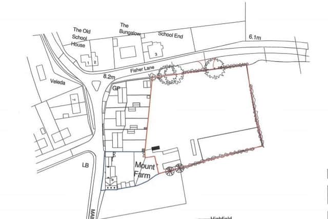 The proposal at Lissett, by Mr and Mrs Goodwin, is for the change of use of land currently used as a paddock to a caravan and camping site including touring caravan pitches, tent pitches and camping pods. Image from ERYC planning portal