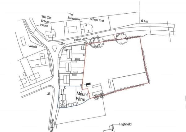 The proposal at Lissett, by Mr and Mrs Goodwin, is for the change of use of land currently used as a paddock to a caravan and camping site including touring caravan pitches, tent pitches and camping pods. Image from ERYC planning portal