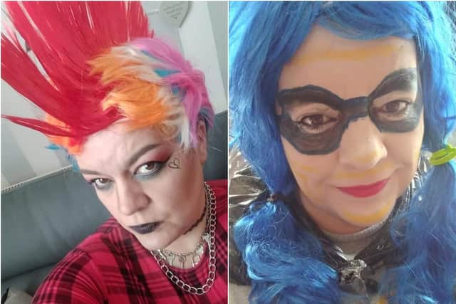 Nicola Nicolson, aka "Mrs Motivator", who is hosting a exercise class on Scarborough's North Bay.