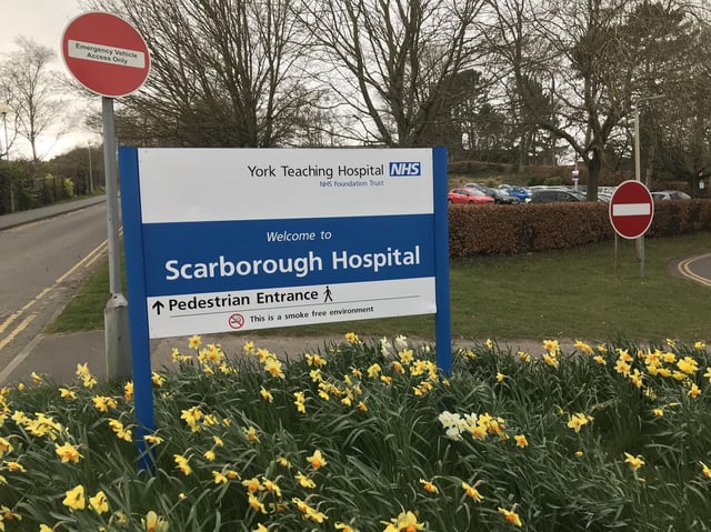 Although there are currently no Covid patients in Scarborough Hospital, the number of cases across North Yorkshire has soared over the past week.