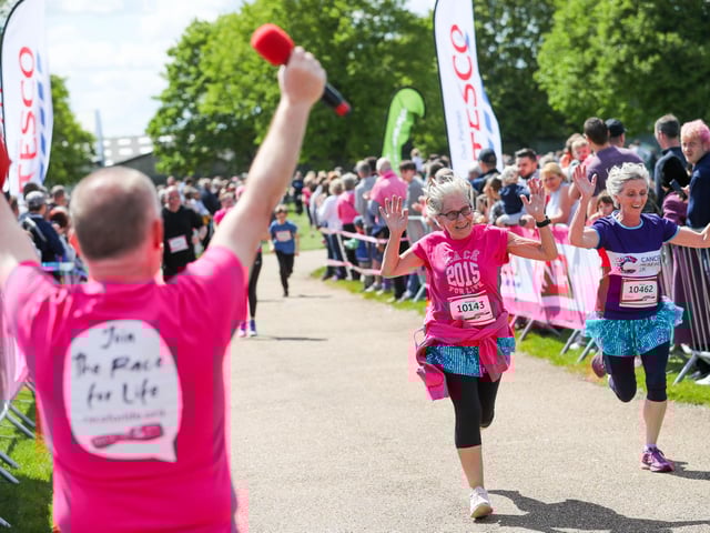 Competitors in the Race for Life, which is coming back to Scarborough.