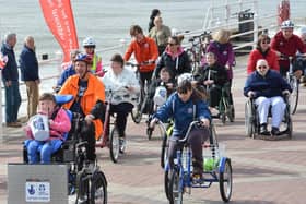 The adapted cycling scheme, run by the R-evolution charity, is operating from its base near East Riding Leisure Bridlington every Friday between 10am and 3pm until Friday, October 29.