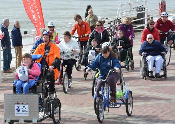The adapted cycling scheme, run by the R-evolution charity, is operating from its base near East Riding Leisure Bridlington every Friday between 10am and 3pm until Friday, October 29.