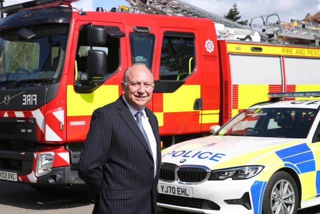North Yorkshire Police, Fire and Crime Commissioner Philip Allott.