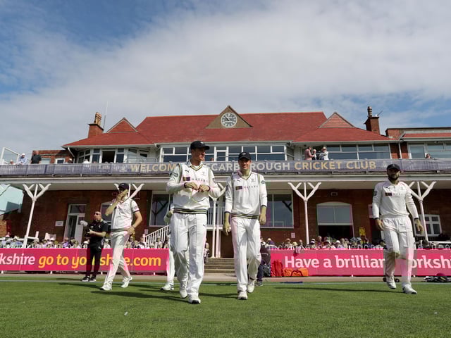 Yorkshire in action at North Marine Road.
Picture by Richard Sellers/SWpix.com