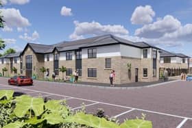 How a 66-bedroom care home at Sneaton Castle, Whitby, could look.