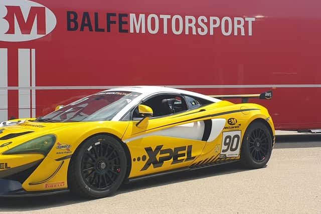 The brand-new yellow livery of Balfe Motorsport.
Photo by Balfe Motorsport
