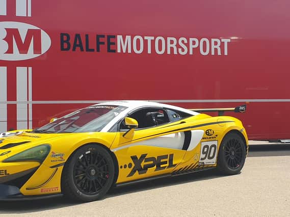 The brand-new yellow livery of Balfe Motorsport.

Photo by Balfe Motorsport