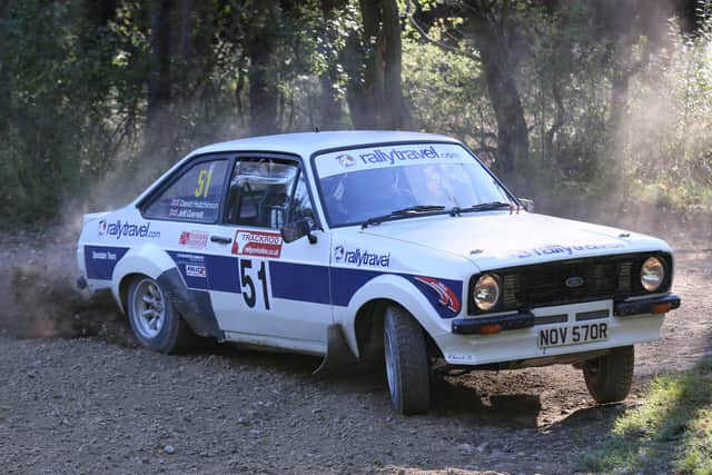 David Hutchinson and Jeff Garnett in their escort in 2018. Photo courtesy of Andy Crayford.