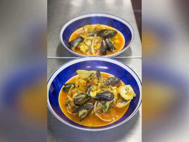 Have a go at this Bouillabaise recipe, thanks to the Magpie Cafe, Whitby.