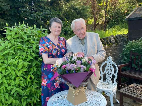 Keith and Elspeth Taylor have celebrated their diamond wedding anniversary