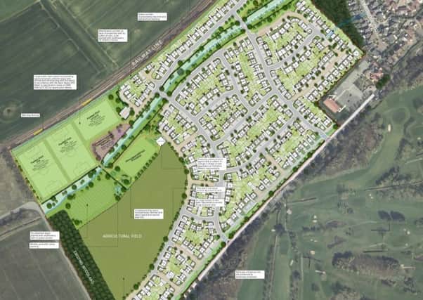 A proposal for 470 homes on the Strawberry Fields site is expected to be approved by the ERYC planning committee. Image from East Riding of Yorkshire Council's planning portal