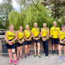 Bridlington Road Runners line up before the Canal canter
