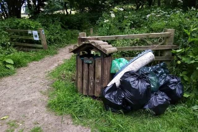 A total of 12 bags of rubbish were picked, which were left for collection by Scarborough Borough Council.