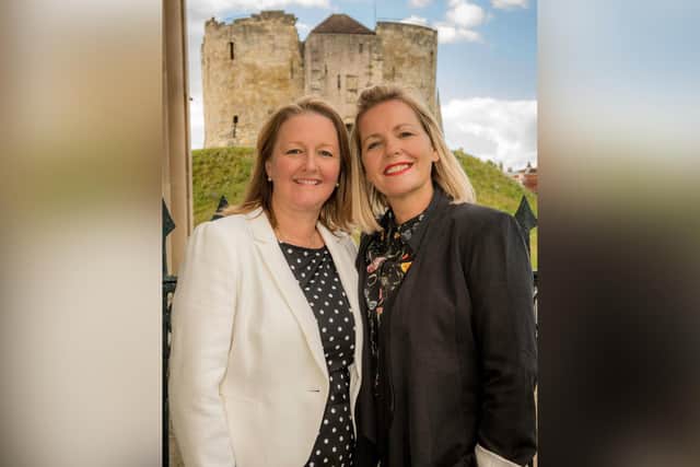 Castle Employment's Suzanne Burnett, left, and Managing Director Kerry Hope.