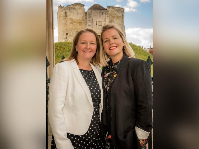 Castle Employment's Suzanne Burnett, left, and Managing Director Kerry Hope.