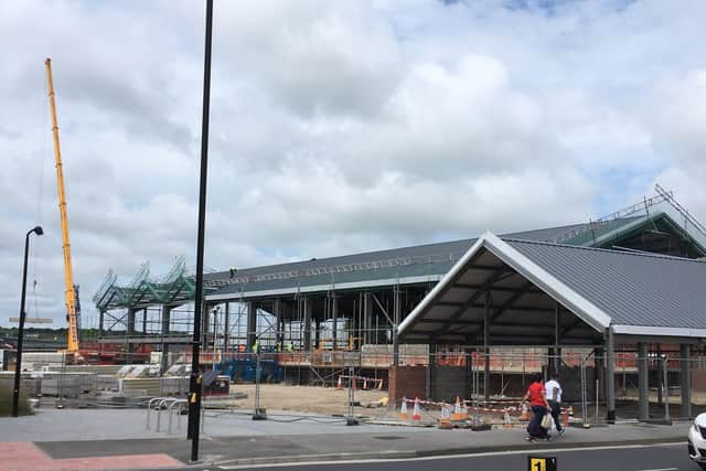 The Lidl site near Bridlington Railway Station. Photo courtesy of Jane Meredith