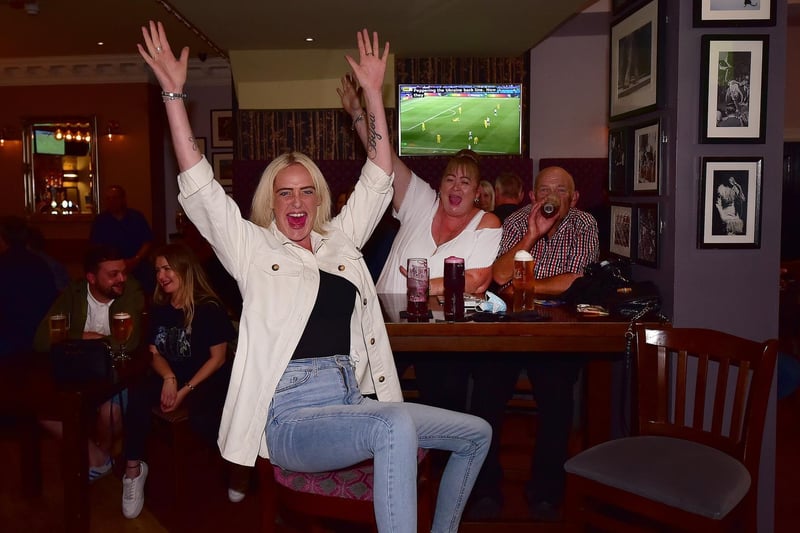 Cheers for England at The Waterhouse.