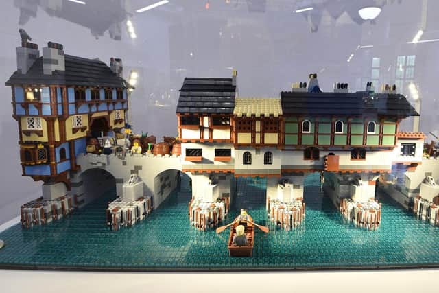 The exhibition features recreations in LEGO® bricks of amazing sights from around the world.