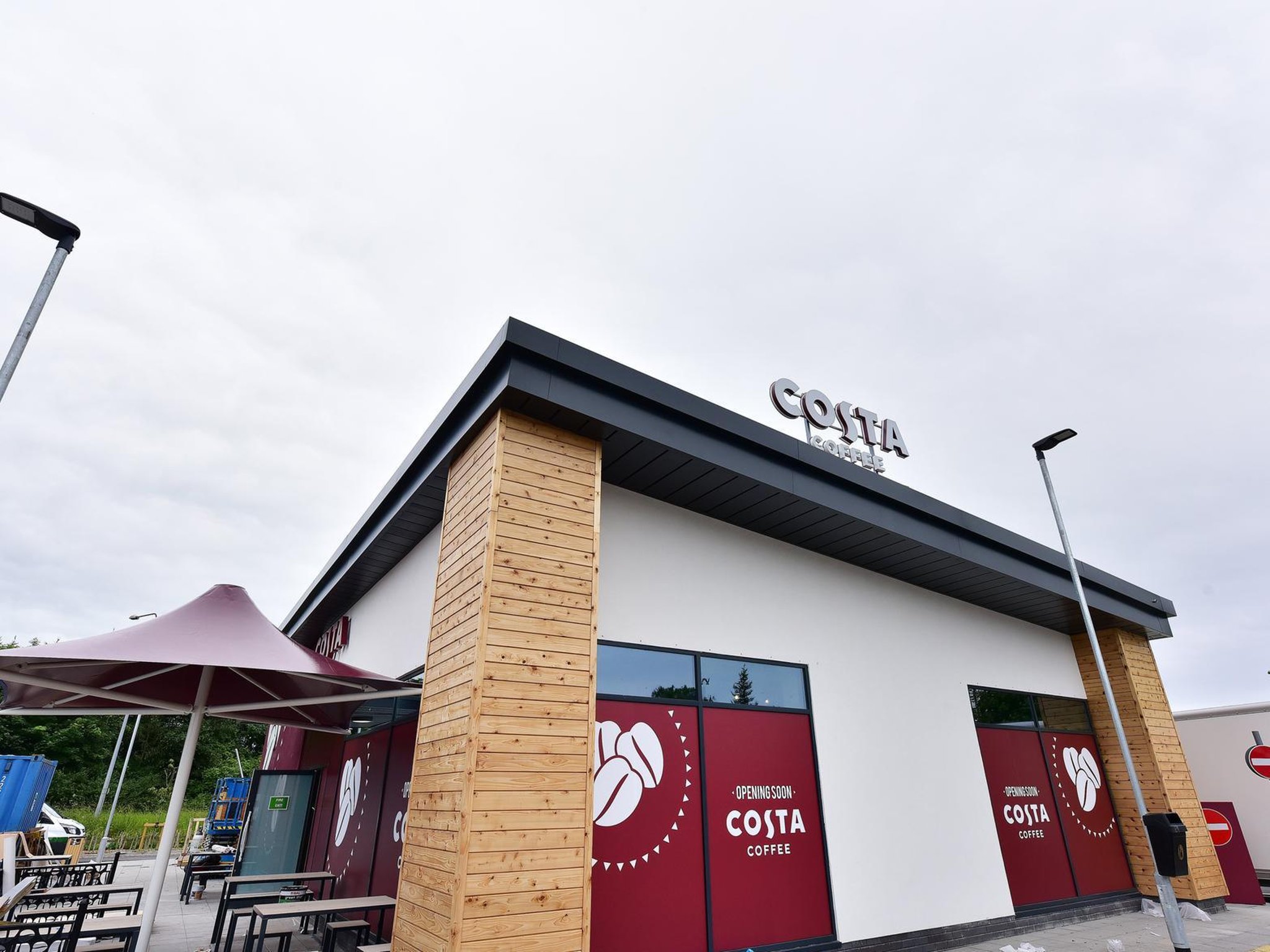 Scarboroughs New Costa Coffee Drive-thru Nears Completion - Kfc Construction Yet To Start The Scarborough News