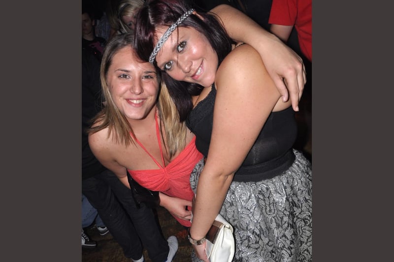 Martha and Burta dance the night away in Mansion.