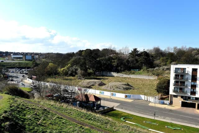 Scarborough's proposed North Bay cinema site; plans collapsed earlier this year.