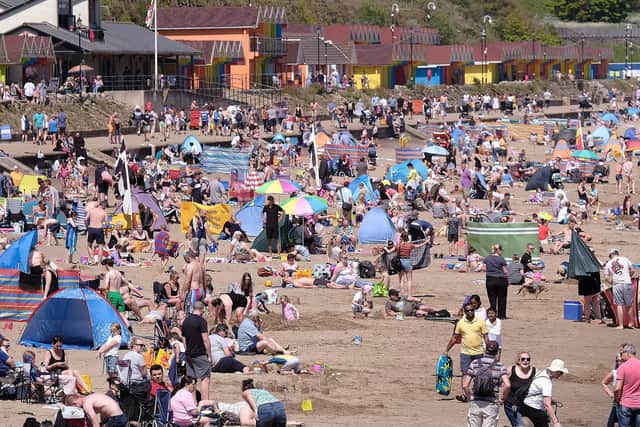 Beach-goers enjoy North Bay as the area could see regeneration works.