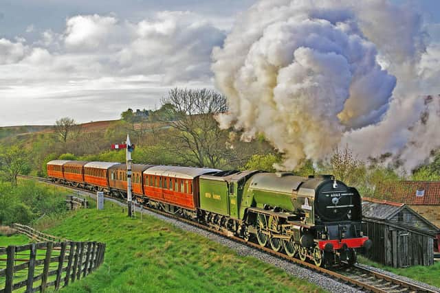 60163 Tornado at Abbots House, south of Goathland.
Picture: John Hunt