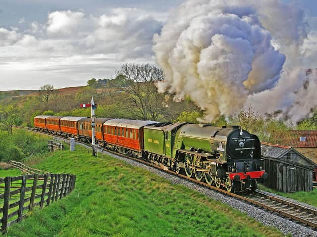 60163 Tornado at Abbots House, south of Goathland. 
Picture: John Hunt