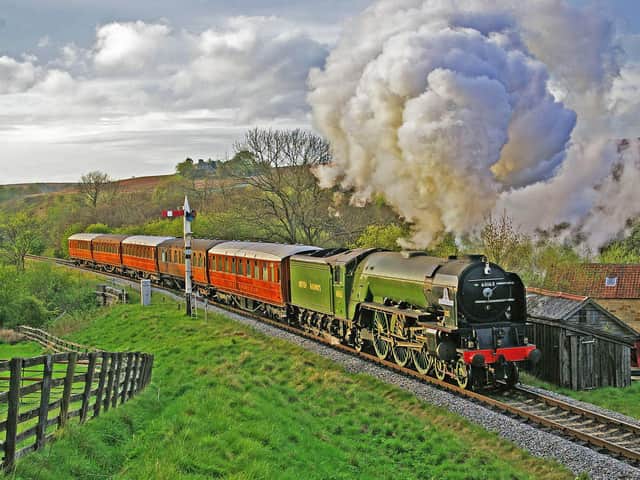 60163 Tornado at Abbots House, south of Goathland.
Picture: John Hunt