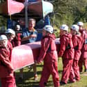 Lealholm School have a day of fun on the Esk with East Barnby outdoor education centre.