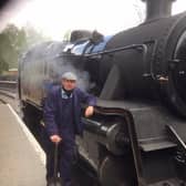 Retired teacher Richard Turton is finally ‘living the dream’ as a fireman on the popular North York Moors Railway.