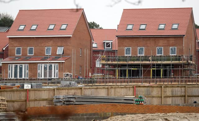 Ministry of Housing, Communities and Local Government data shows work was completed on 390 homes in the area between January and March – the highest number for the three-month period since records began in 2005.
Photo: Andrew Matthews/PA Wire