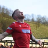 Josh Barrett opened the scoring for Boro against Garforth Town