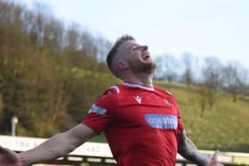 Josh Barrett opened the scoring for Boro against Garforth Town