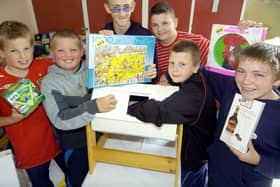 Manning the tombola stall at the 2nd Scarborough Company Boys Brigade Summer Fair are, from left, Josh Neal, Thomas Neal, David Muldowney, Liam Grayson, Allan Webster, Dan Bushby.