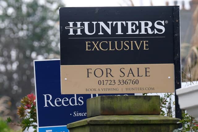 For sale sign stock image. Picture: JPI Media/ Richard Ponter