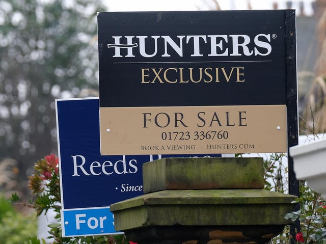 For sale sign stock image. Picture: JPI Media/ Richard Ponter