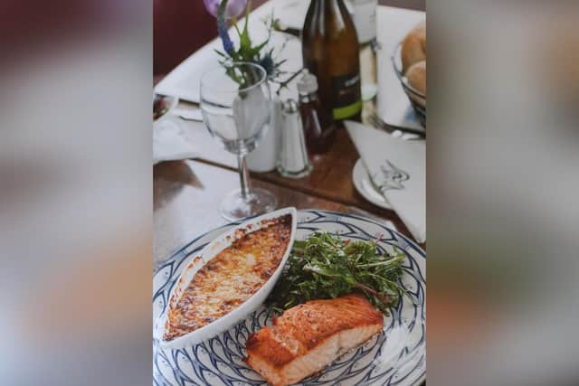 Baked crab, Magpie Cafe, Whitby