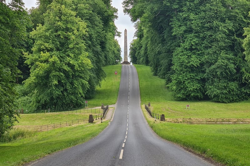 The approach to Castle Howard