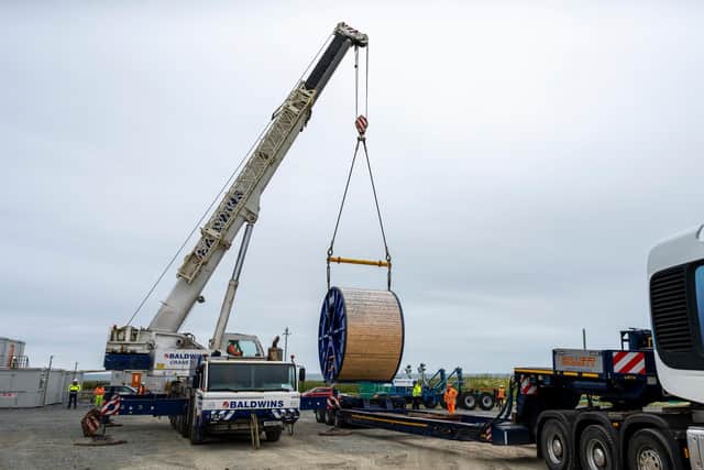 The electricity generated by the Dogger Bank A and B wind turbines will come ashore via subsea export cables to the north of Ulrome. Image ©Darren Casey/DCimaging2020