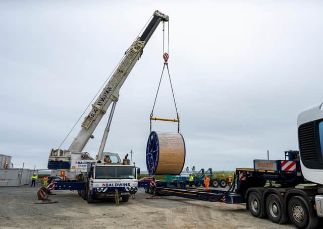 The electricity generated by the Dogger Bank A and B wind turbines will come ashore via subsea export cables to the north of Ulrome. Image ©Darren Casey/DCimaging2020