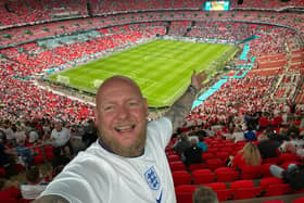 Councillor Neil Heritage at Wembley. Picture: Neil Heritage.