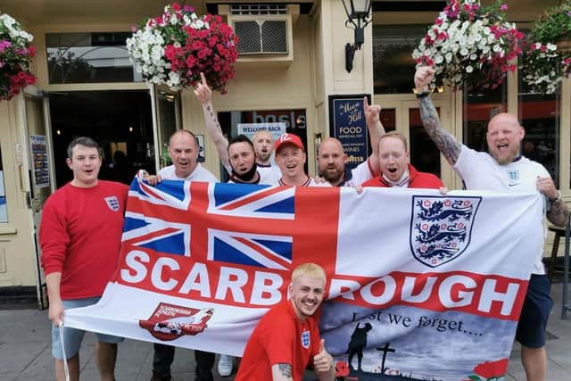 Representing Scarborough in London. Picture: Neil Heritage
