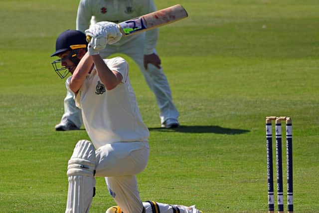 Brad Milburn in action for Scarborough 2nds

Photo by Simon Dobson