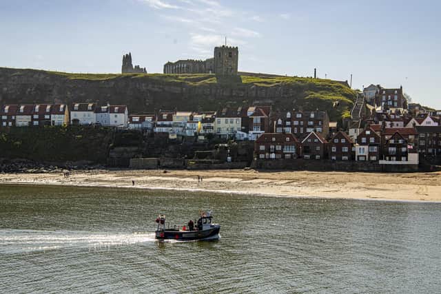 Whitby harbour.